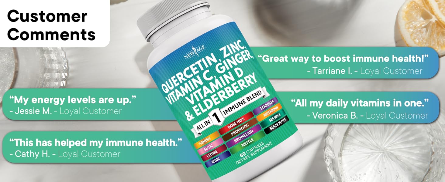 quercetin immune health bones joints skin eye turmeric elderberry vitamin d nettle