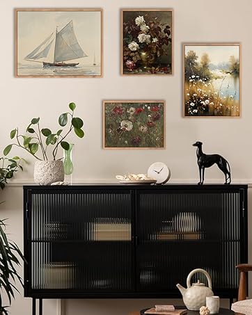 Amazon.com: ARTZIO Framed Canvas Wall Art–Minimalist