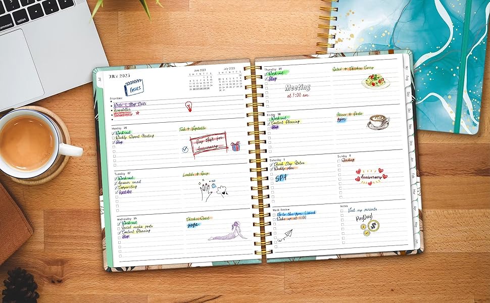 Academic Teacher Planner 20232024 8.5" x 11", A4 Weekly