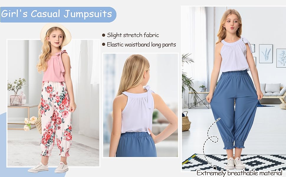 Girls Casual Jumpsuits