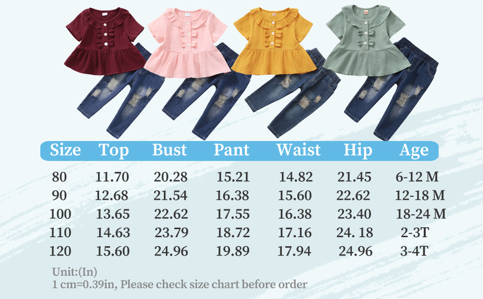 1 Year Old Girl Clothes 12 Months Baby Girl Clothes