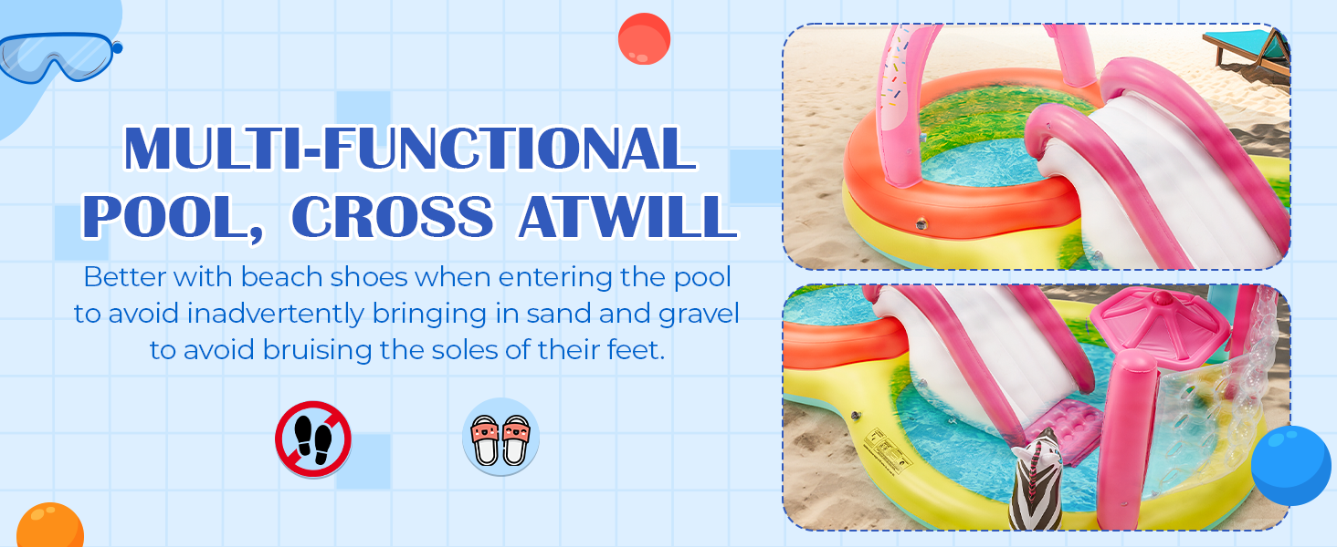 Children's inflatable pool