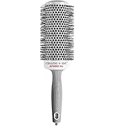 Olivia Garden NewCycle Round Thermal Hair Brush (not electrical) with ceramic barrel, ionic techn...