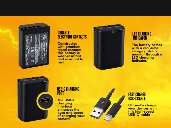 Amazon.com: BM Premium BLX-1 High Capacity Battery with