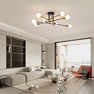 WIDE APPLICATIONS OF MID CENTURY MODERN SPUTNIK CHANDELIER LAMP