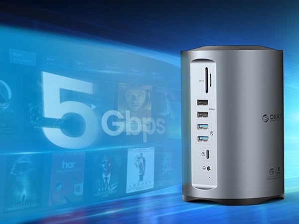 ORICO 15-in-1 ドッキングステーション CDH-YD3 Amazon.co.jp: ORICO USB C ドッキングステーション 15-in-1（2