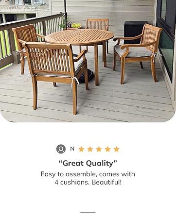 outdoor dining set