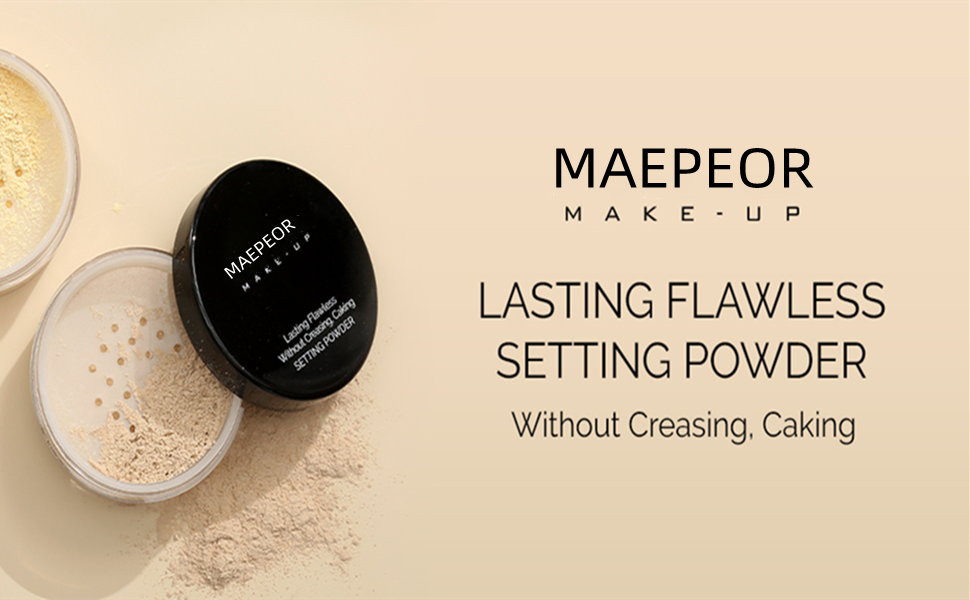 Loose Face Powder 3 Colors Matte Oil-control Loose Setting Powder