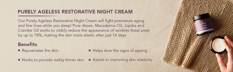 Sukin Purely Ageless Restorative Night Cream 120Ml - Benefits