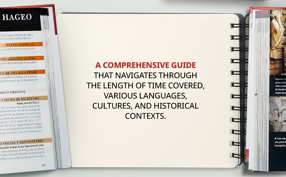 Lifestyle banner with notepad, open book showing content, and text 