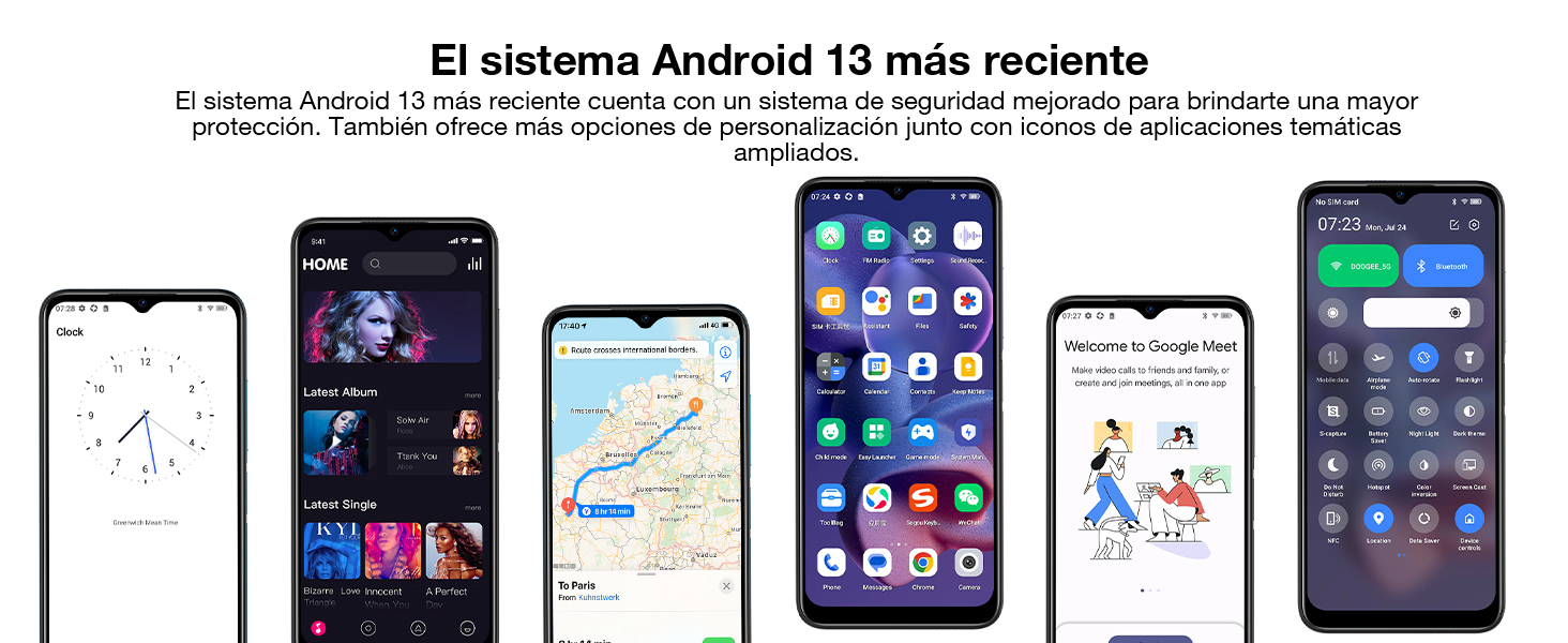 El último sistema Android 13