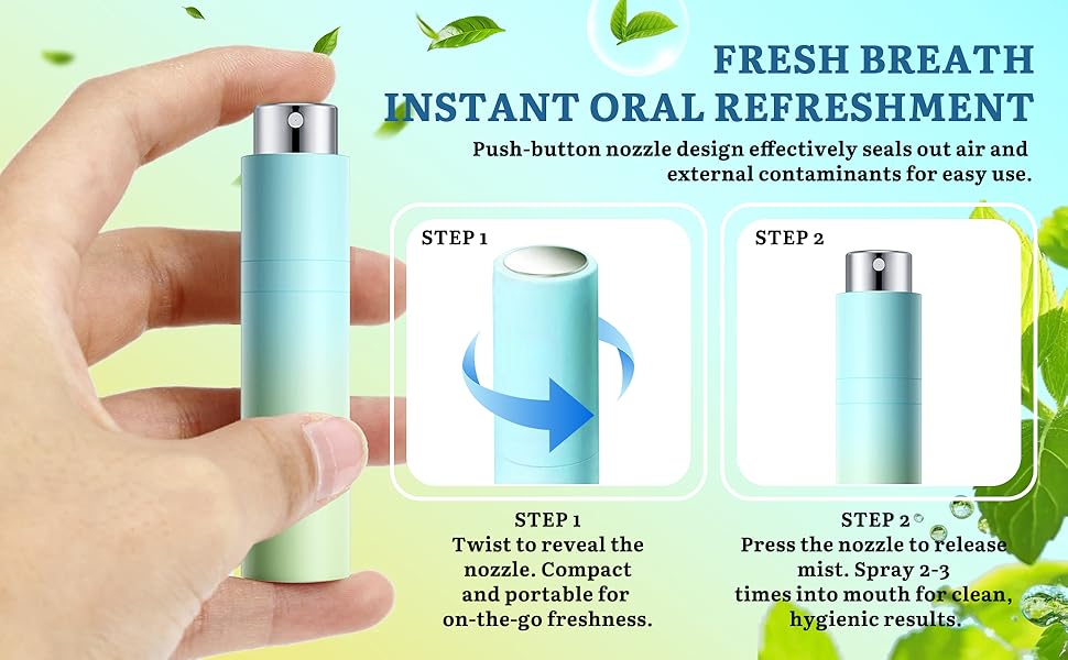 Fresh Breath Freshener Mouth Spray