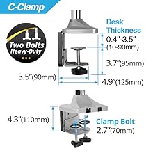 Heavy-Duty C-Clamp Mount