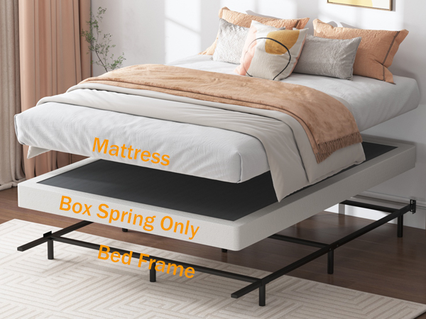 Amazon.com: SHLAND Box Springs 5 Inch Queen Box Spring Only