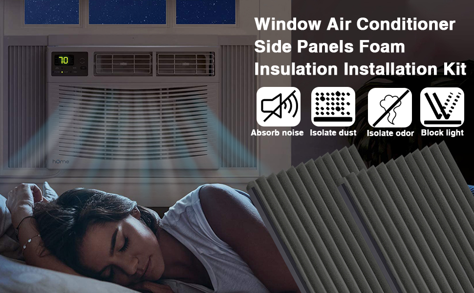 Window Air Conditioner Side Panels Foam Insulation
