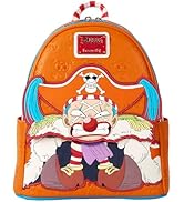 Loungefly One Piece Buggy Cosplay Mini-Backpack, Amazon Exclusive