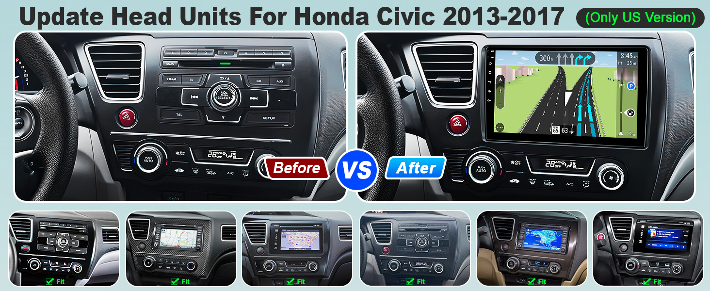 honda civic radio 2015 2016 2017