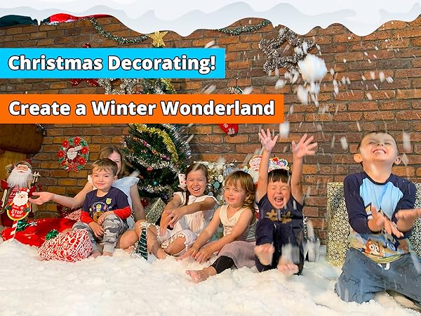 Instant Snow under Christmas Tree Fake Snow Decoration for Xmas