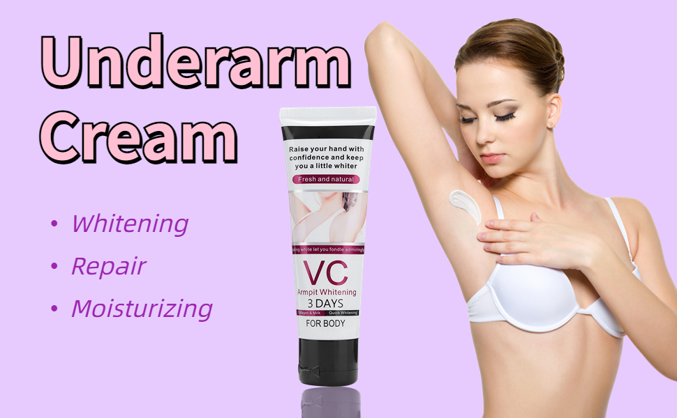 Crema schiarente per le ascelle