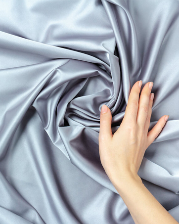 silk sheets queen size bed set