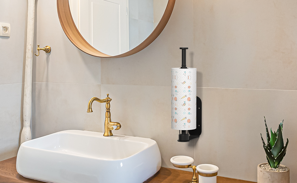 Paper Towel Holder Under Enkrio Easy Tear Paper