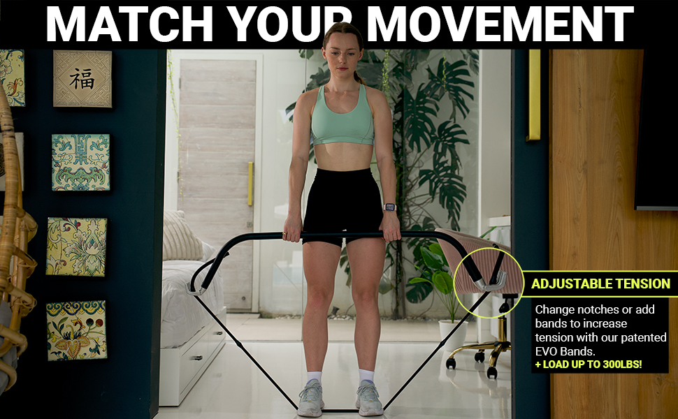 evo bands adjustable resistance and tension