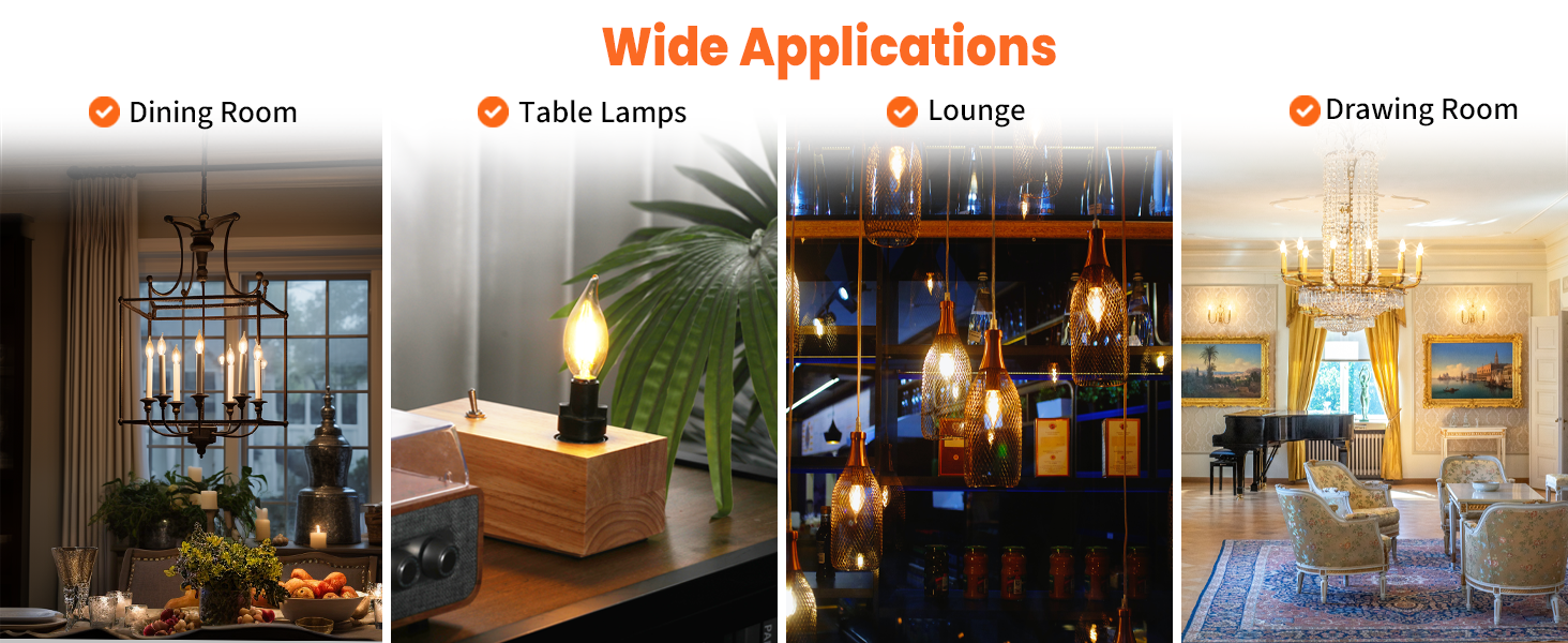 e26 candelabra bulb 60 watt