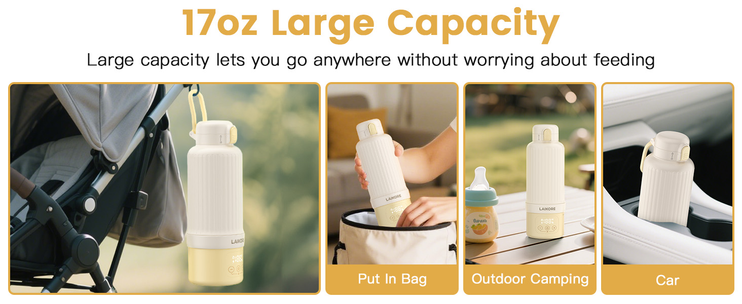 Portable Baby Bottle Warmer for Travel