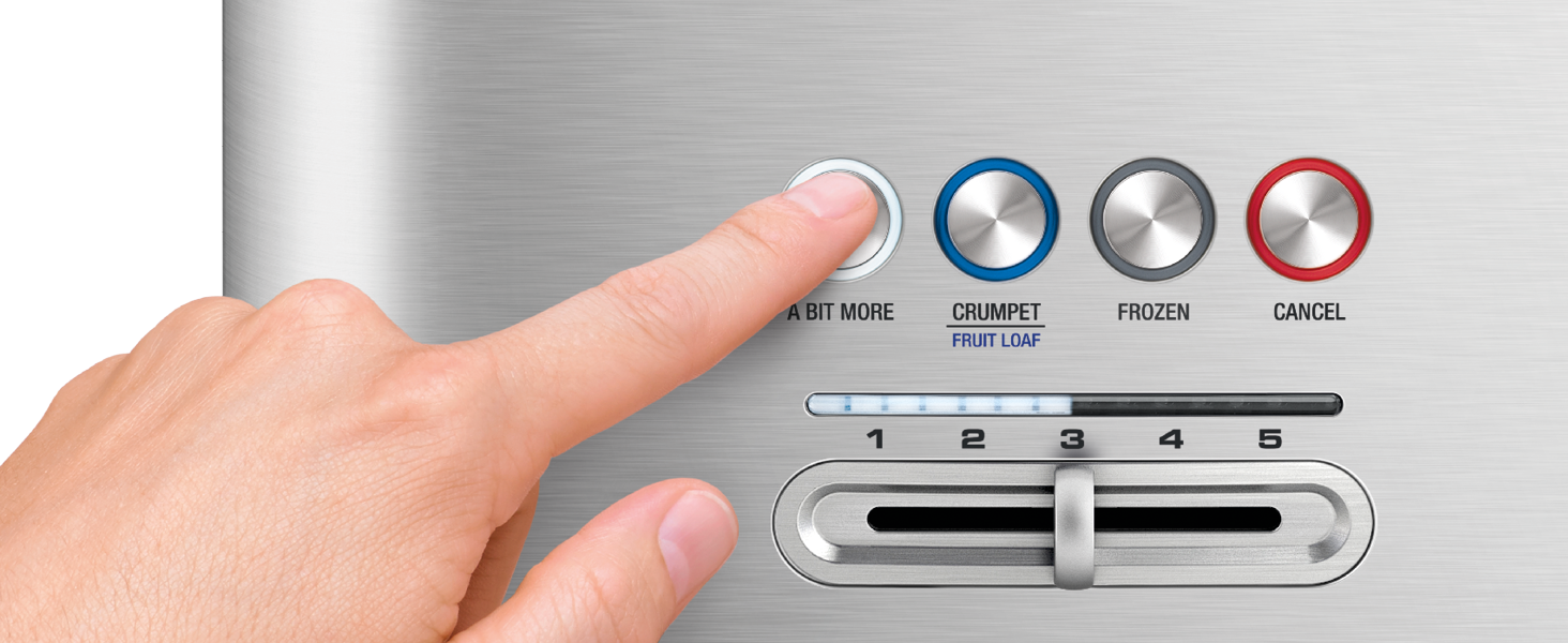 Sage The 'A Bit More' Toaster 2 Slice, Brushed Stainless Steel Amazon.co.uk Home & Kitchen