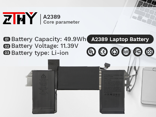 Amazon.com: A2337 A2389 Laptop Battery Replacement for
