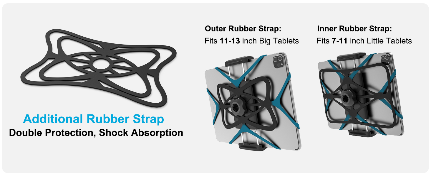 Tablet Yoke Mount, iPad Yoke Clamp Mount for Aircraft