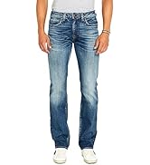 Buffalo David Bitton Men's Relaxed Straight Leg Driven Jean with Stretch Fabric