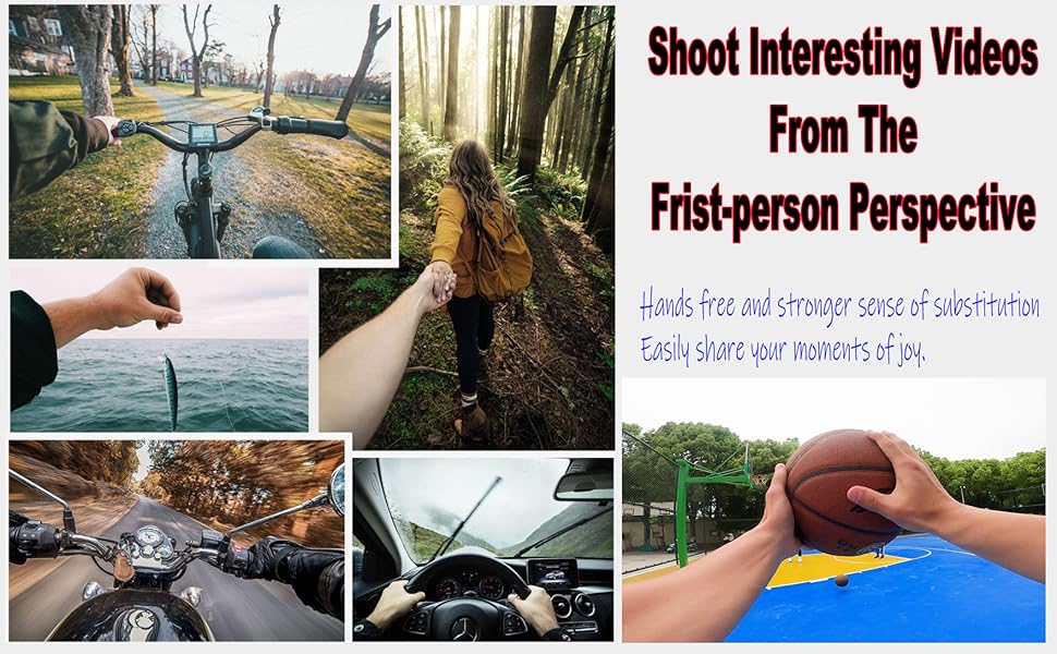 Magnetic Action Camera Chest Mount Holder First Person View