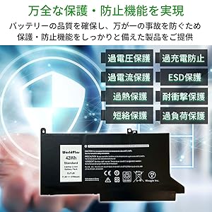 7300U+16GB+0GB latitude7390バッテリー充電不可 Amazon.co.jp: WorldPlus F3YGT バッテリー Dell Latitude 7000