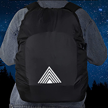 ZYXTLY Housse Sac à Dos Imperméable Réfléchissante 15-75L, Anti-Poussière, Anti-Pluie Couverture en Facile à Transporter pour Sac à Dos pour Camping Randonnée Trekking Cyclisme 4