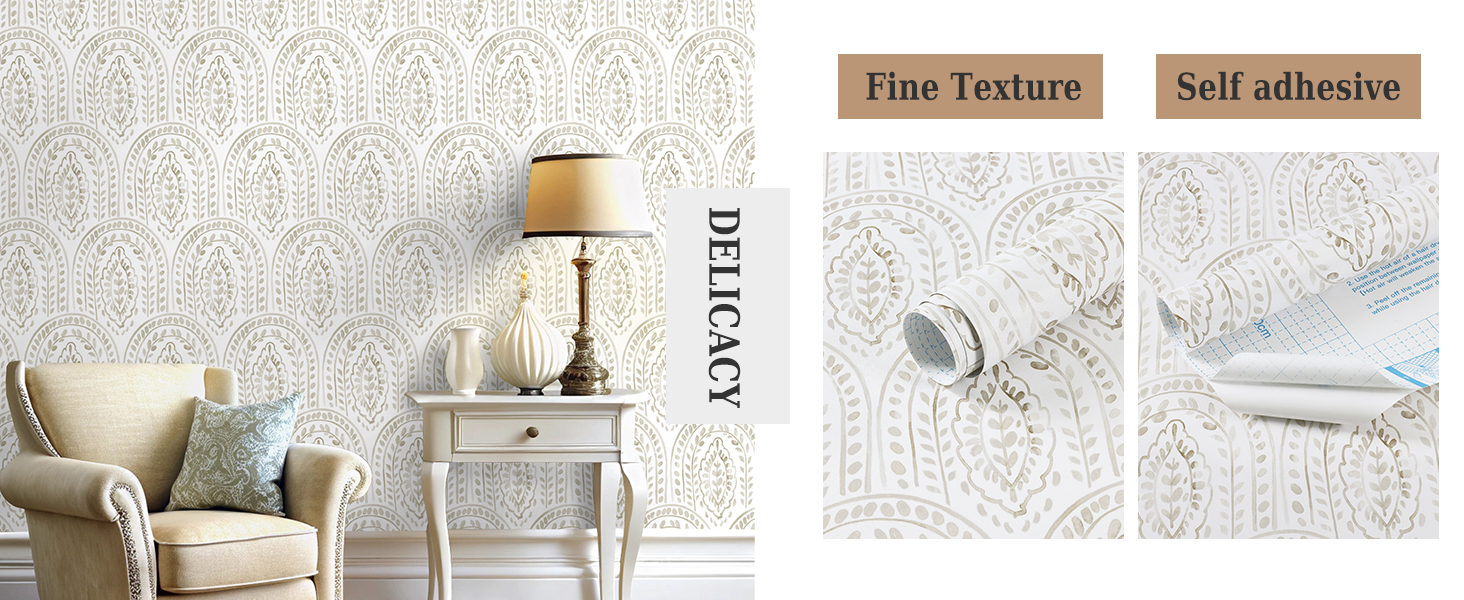 Boho Peel and Stick Wallpaper Modern Wall Paper 