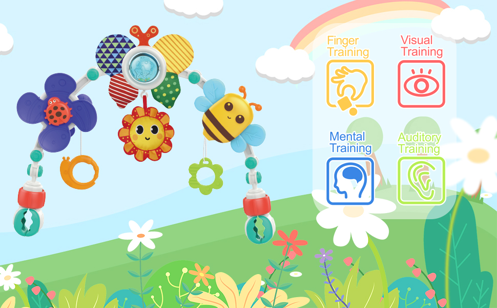 baby bjorn bouncer toy bar baby stroller toy