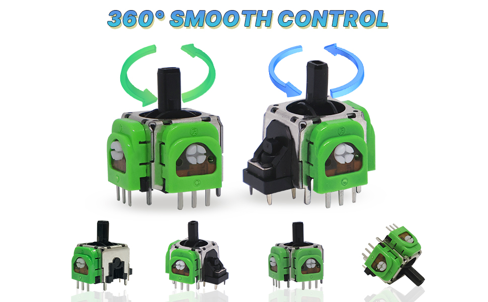 Amazon.com: 3D Analog Joystick Replacement for PS4/PS5