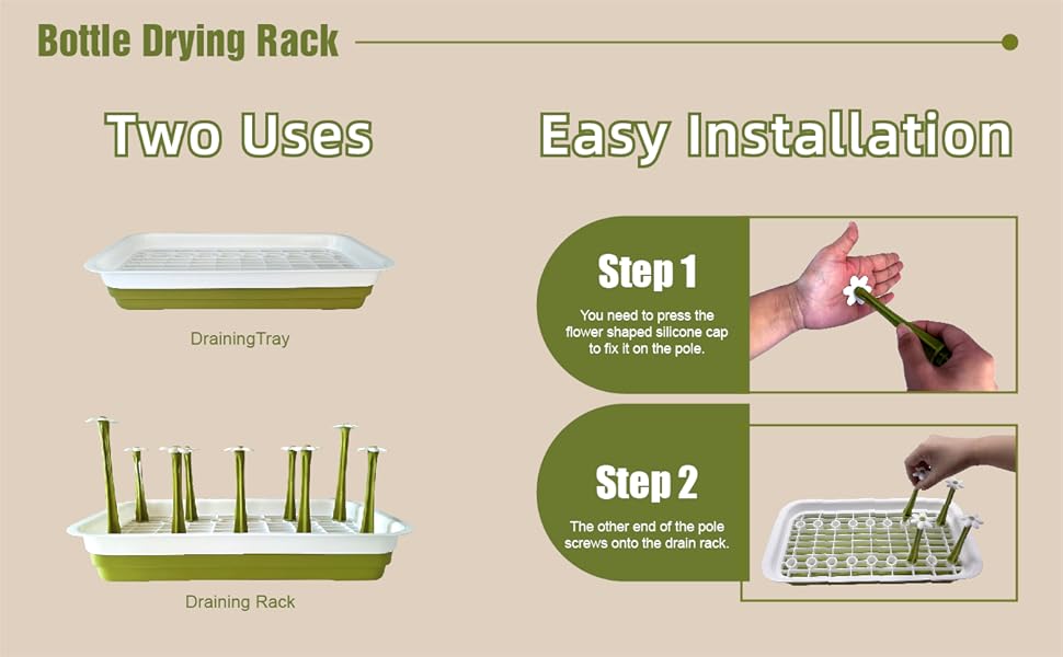 Bottle Drying Rack