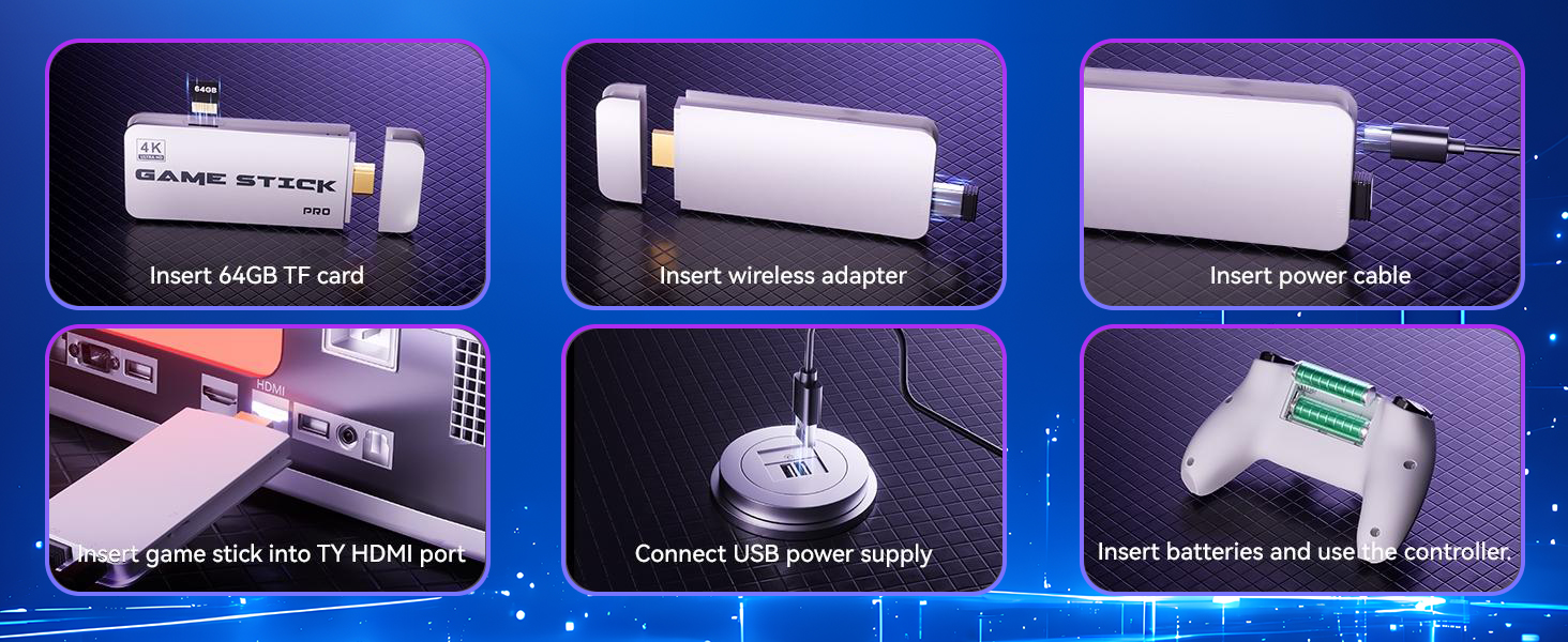 preloaded game console