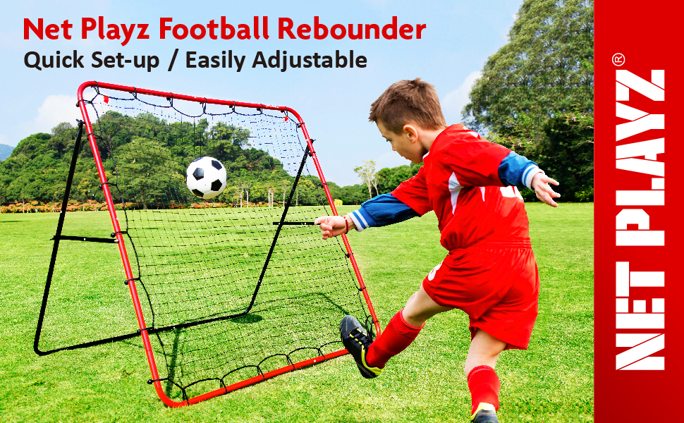 Soccer Rebound Net Rebounder Skill Training Gifts, Aids