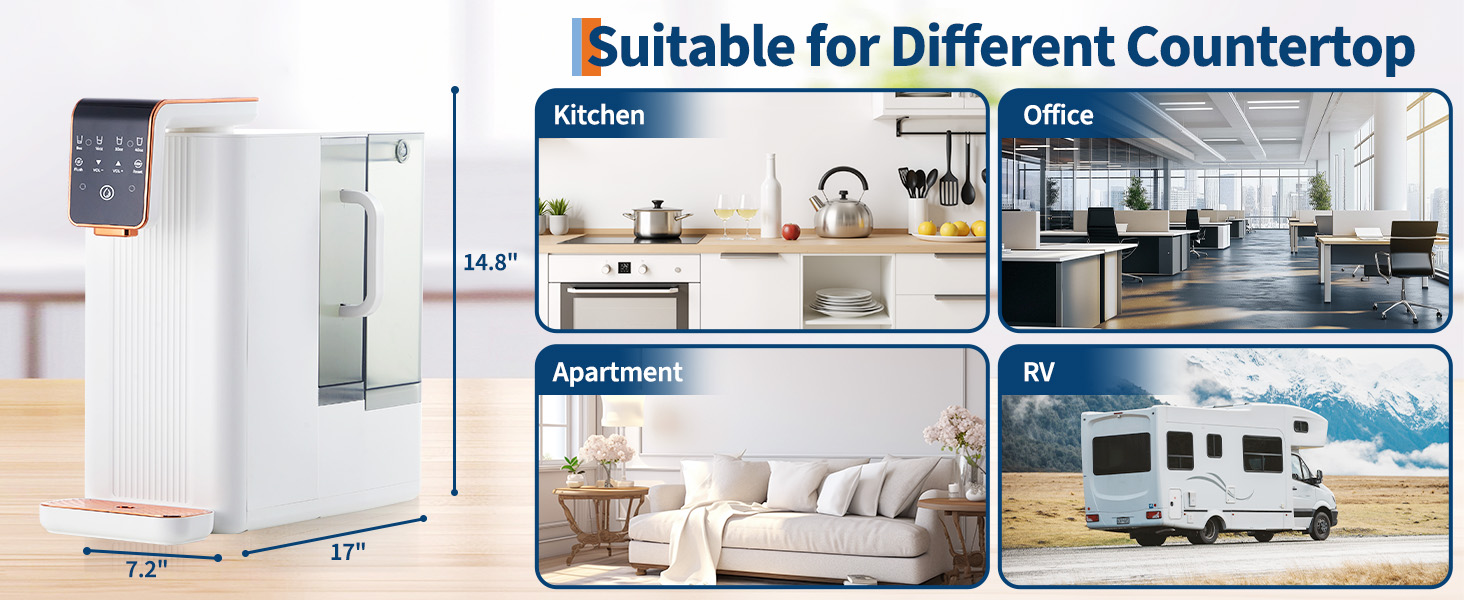 Countertop Reverse Osmosis Water Filter