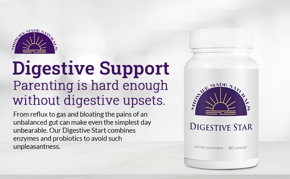 Midwife Made Naturals Digestive Star from All Natural