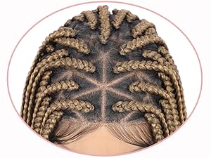 triangle braided wigs