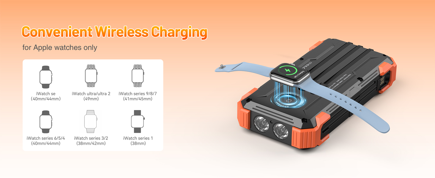 Apple Watch wireless charging