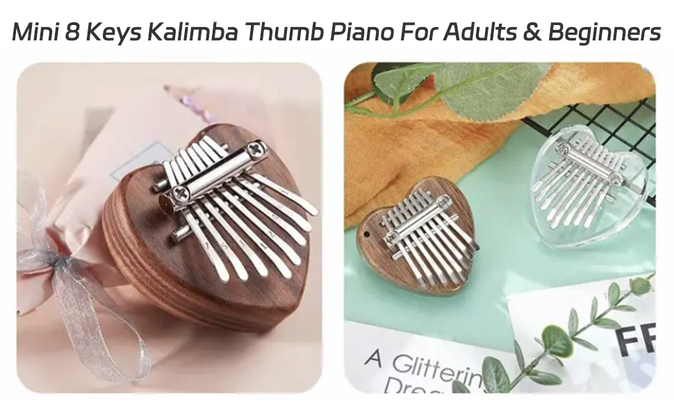 8 Key Exquisite Finger Thumb Piano