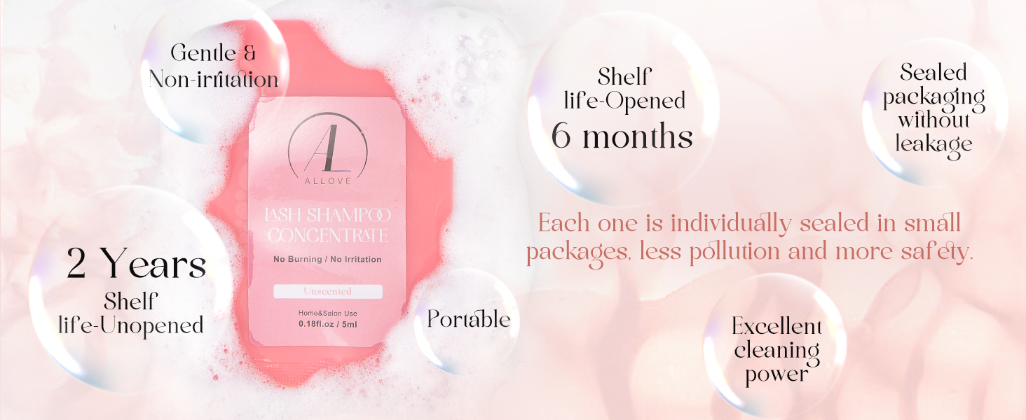 lash shampoo concentrate