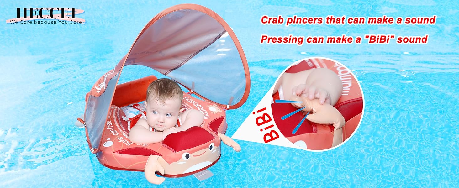 Mambobaby Float Add Tail Newest Baby/Infant Swim Float with
