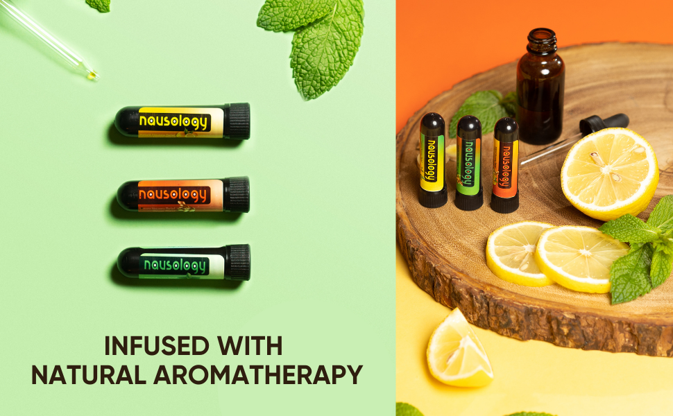 Nausology Nausea Relief Nasal Stick Inhaler with