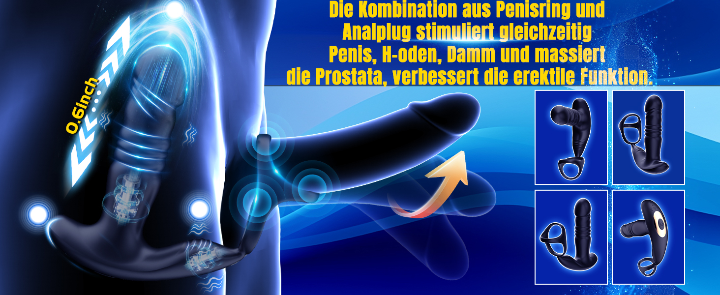 Prostata Stimulation Männer Anal Vibrator